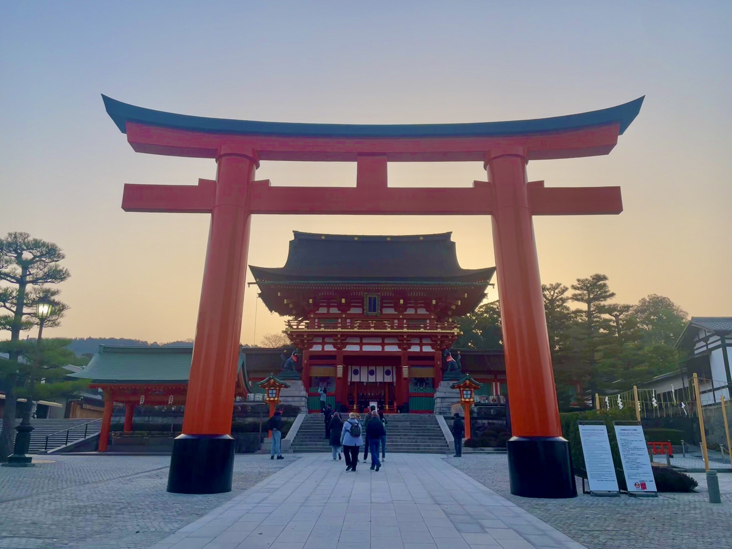 Torii gate in Japan